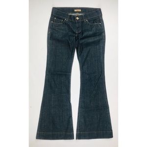 See Thru Soul Jeans Size 28 Dark Wash Flare